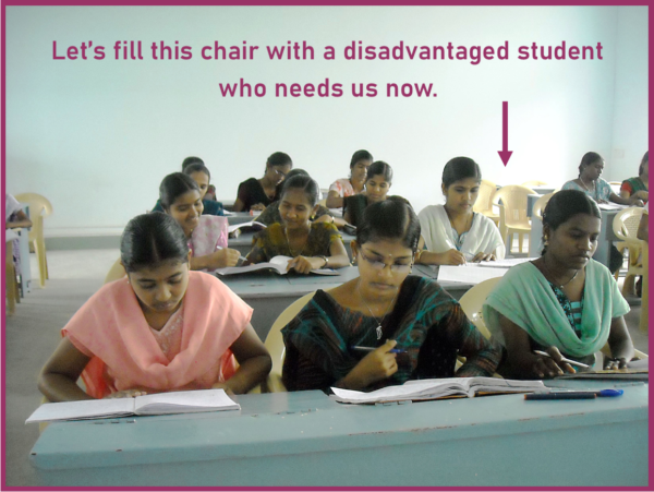 Scholarship for disadvantaged students