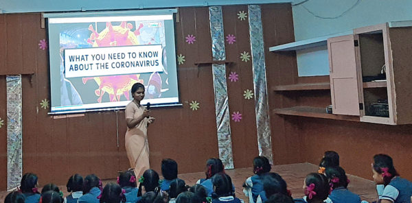 Projector gives access to remote education