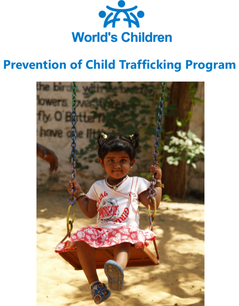 Prevention of Child Trafficking Program 20172022 World's Children