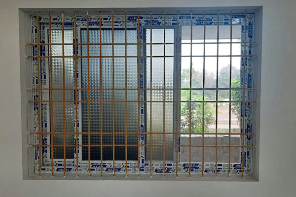 Completed window on ground floor