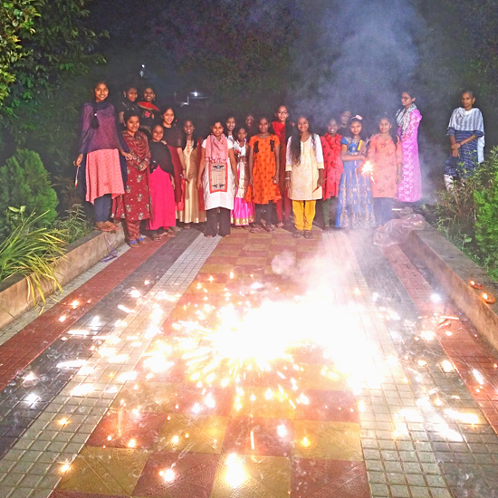 Fireworks for Diwali