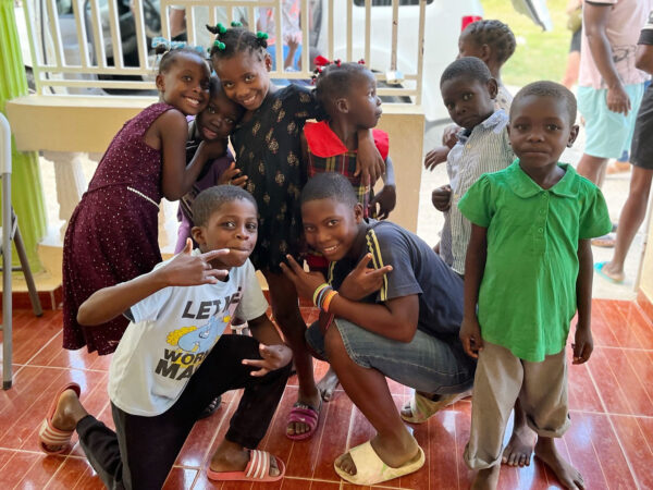 Sponsor a child in Haiti like these in the photo. Support the Haiti Children's Fund.