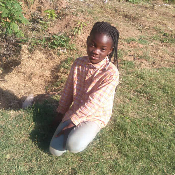 Child from Zambia Home for Girls